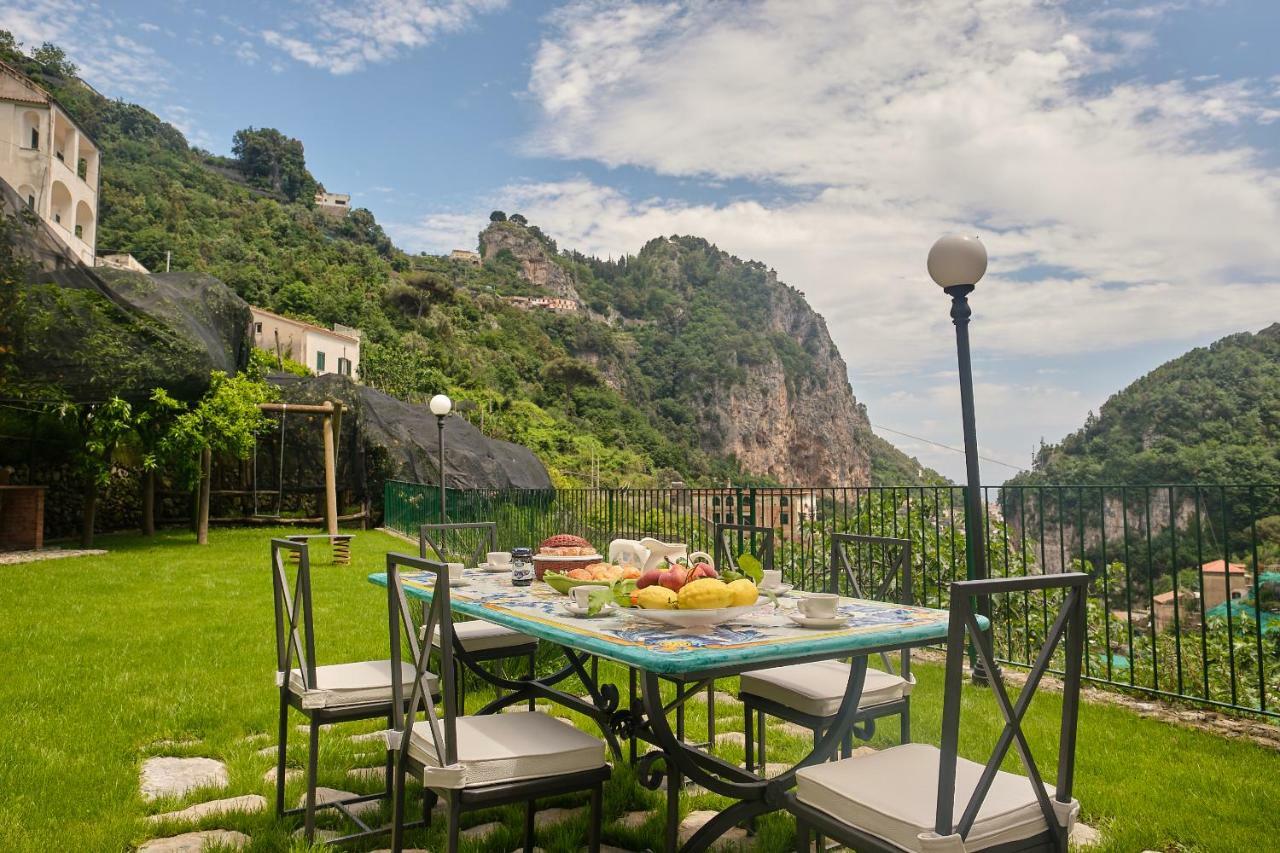 Villa Pricitella Amalfi Bagian luar foto